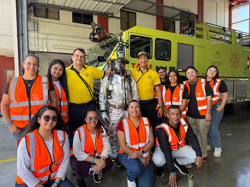 Estudiantes de la Universidad San Marcos fortalecen su formación en el entorno aeroportuario