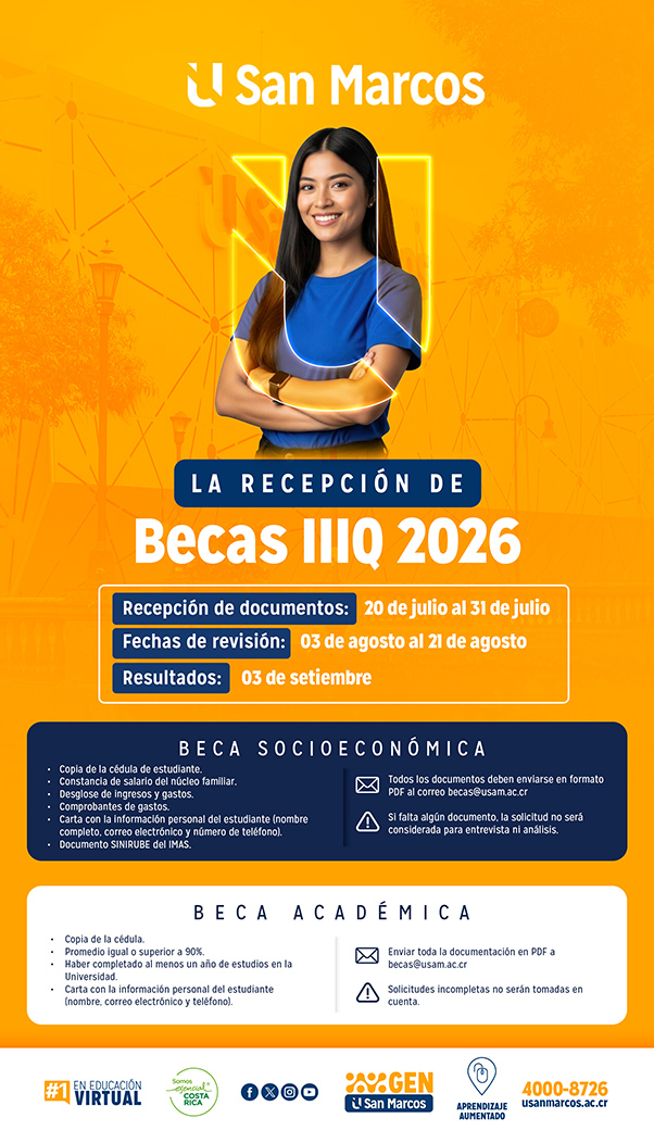 Becas Julio 2026