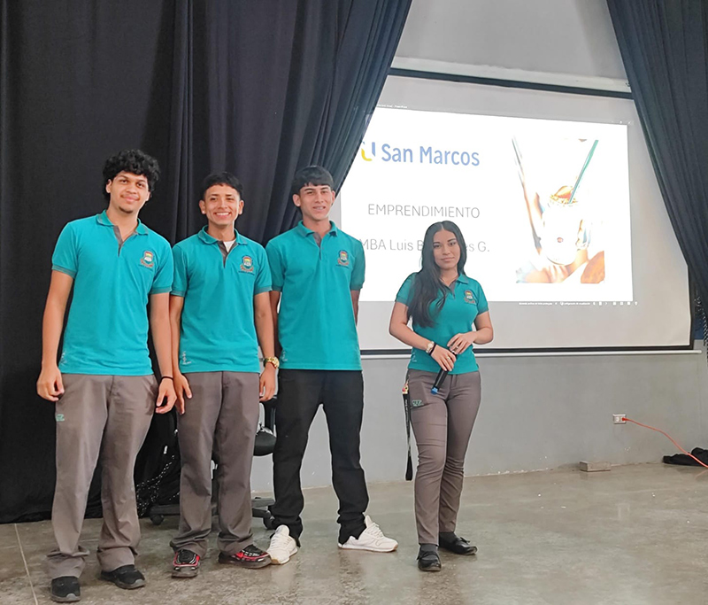U San Marcos fortalece la orientación vocacional de jóvenes del CTP de Santo Domingo