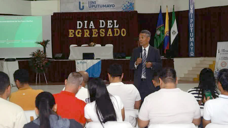 Presentación para egresados del DR Edgar Salgado García en Institución Universitaria de Putumayo