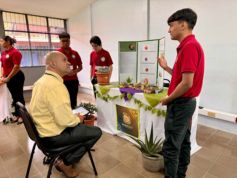 Universidad San Marcos participa en la Expo Técnica del CTP Purral de Guadalupe