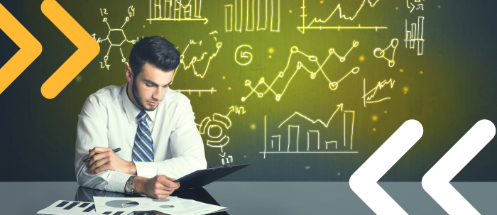 Profesional desarrollando habilidades de análisis económico e interpretación de datos.​