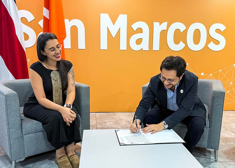 Universidad San Marcos inaugura su centro de incubación IMPULSA en alianza con Impact Hub San José