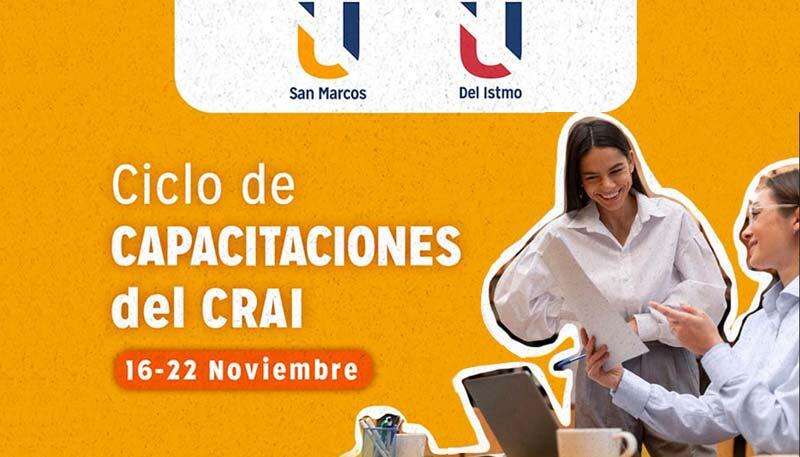 Ciclo de Capacitaciones CRAI Noviembre 2024