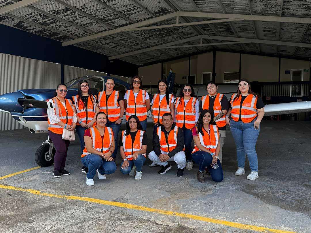 Estudiantes de la Universidad San Marcos fortalecen su formación en el entorno aeroportuario