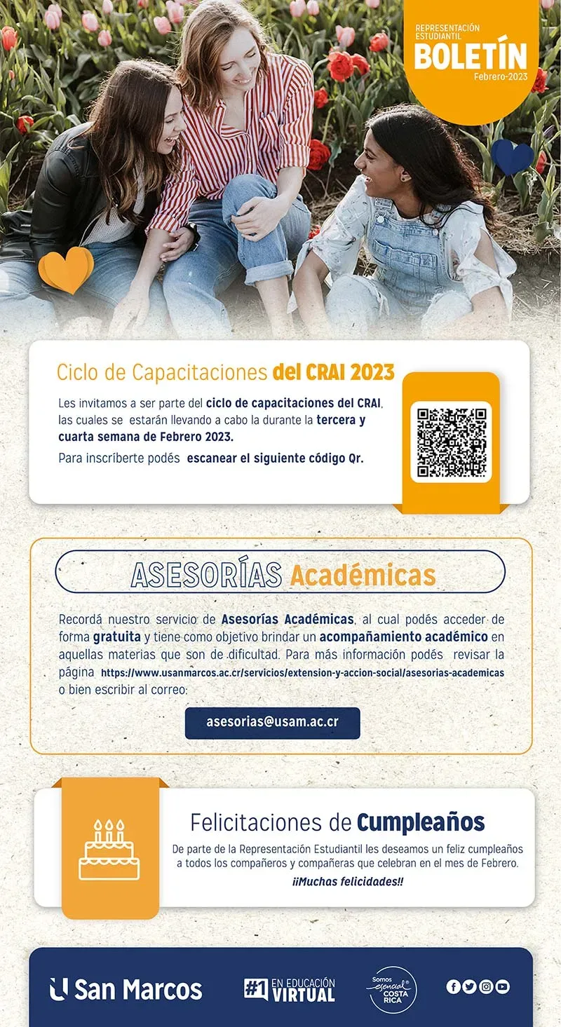 Boletín Representación Estudiantil Enero 2023