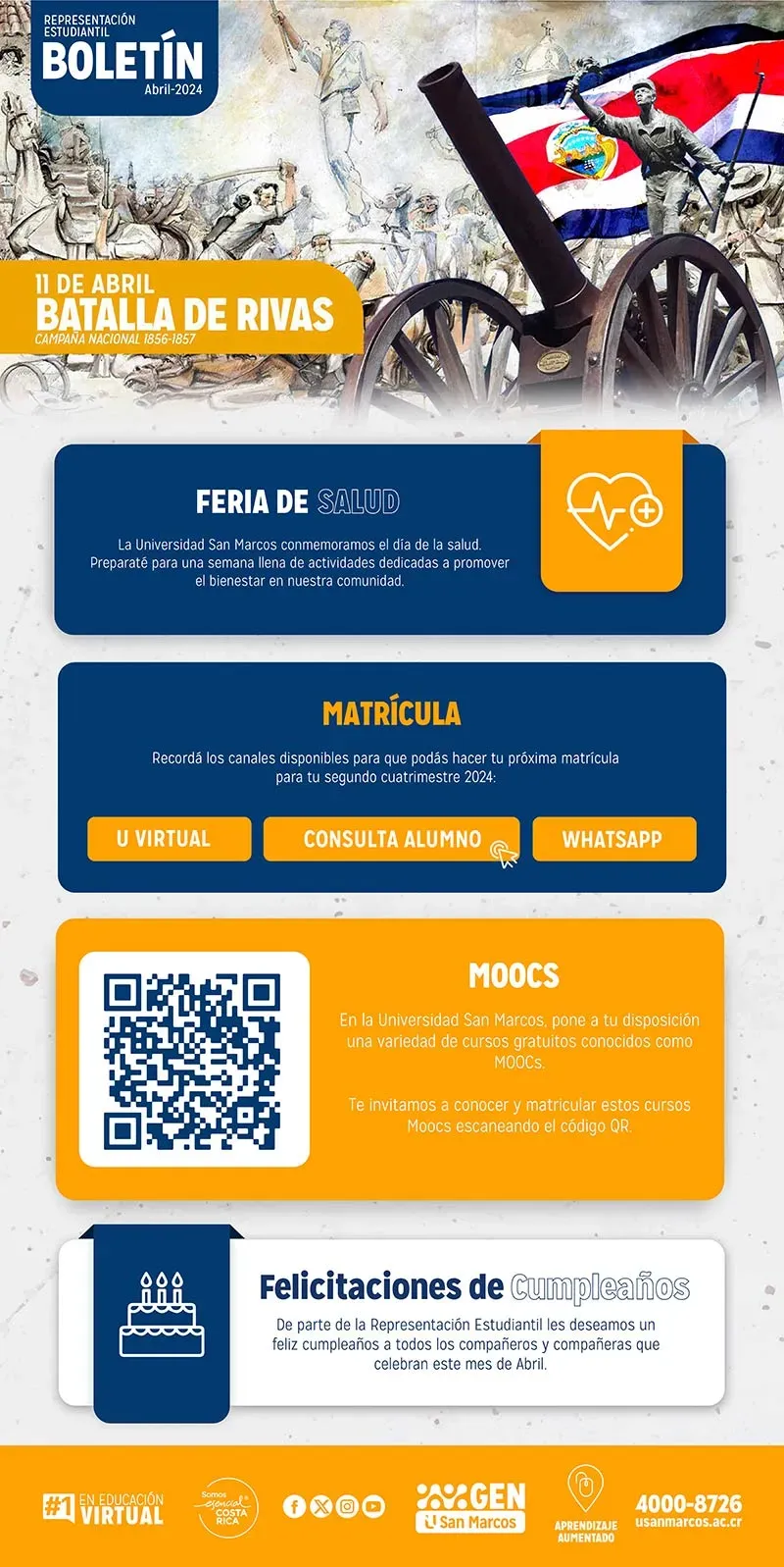 Boletín de Representación Estudiantil Abril 2024