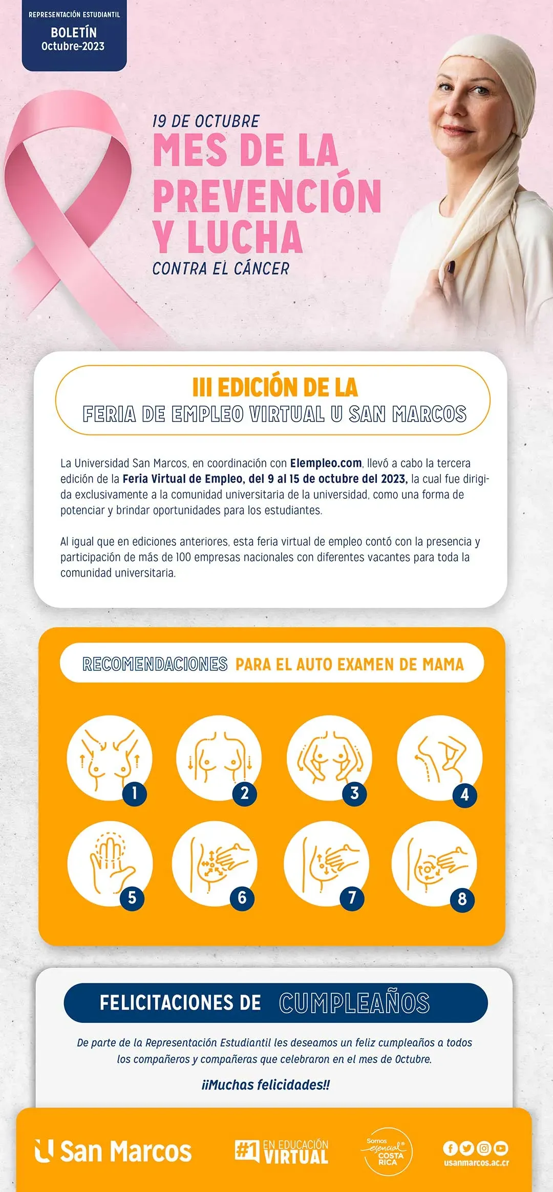 Boletín Representación Estudiantil octubre 2023