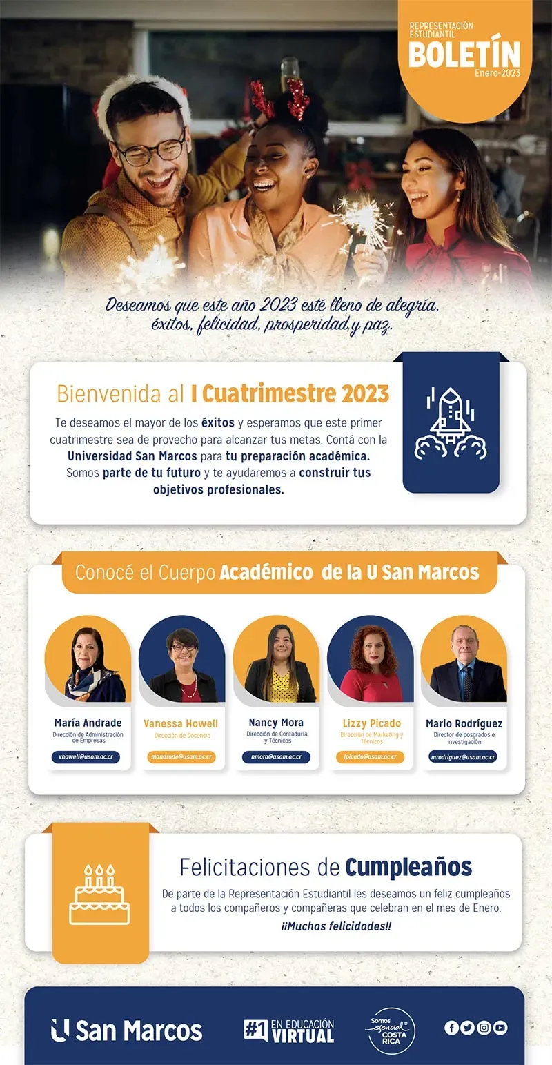 Boletin Representación Estudiantil Enero 2023