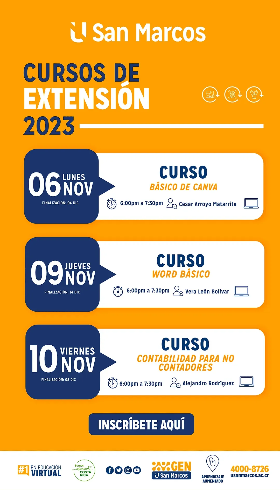 Cursos de Extensión 