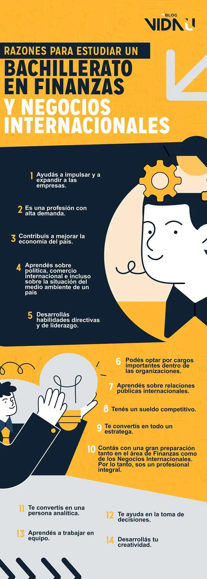 Estudiar finanzas y negocios internacionales