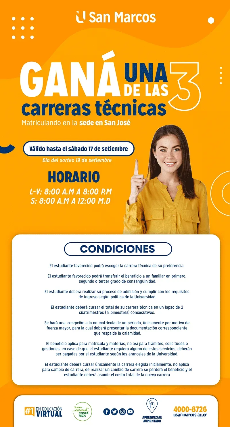 Promo 3 Carreras Técnicas