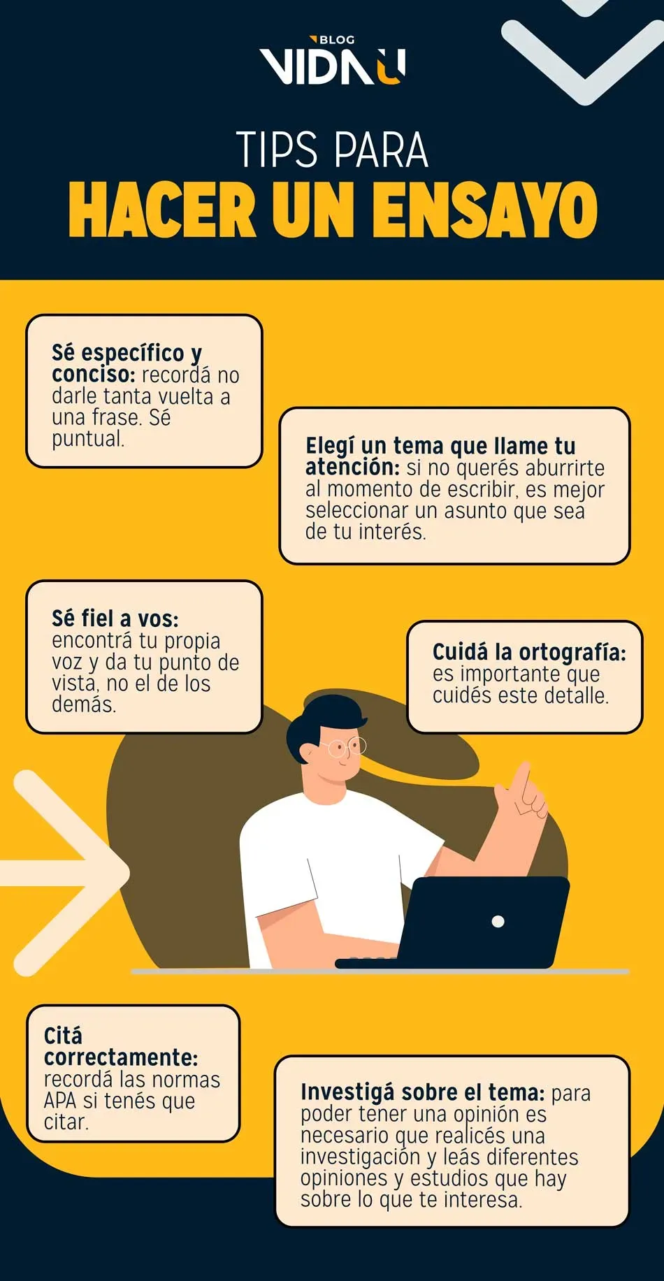 Tips para hacer un ensayo